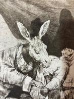 Francisco de Goya (1746-1828), after - Da que mal morira !, Antiek en Kunst