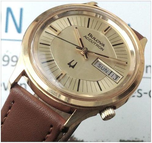 Bulova Accutron 2182G-Révisée-No Réserve Price - Zonder, Sieraden, Tassen en Uiterlijk, Horloges | Heren