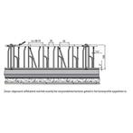 Zelfsluitend voerhek Spinder Limoline