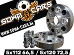 Adapters / Steekadapters 5x112 (66,5) naar 5x120 (72,5) 20mm, Verzenden