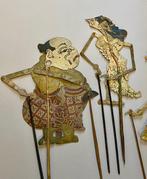 4 marionetten - Java - Wayang kulit - Indonesië (Zonder, Antiek en Kunst