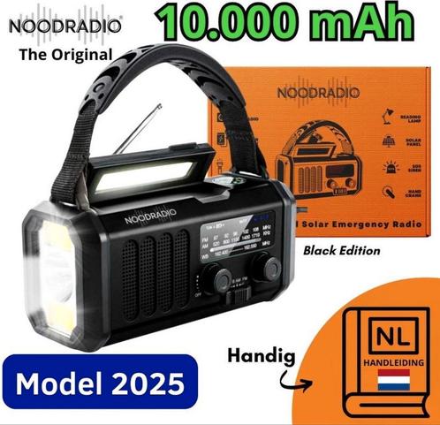 Noodradio® Solar Opwindbaar - Noodpakket - 5 JAAR GARANTIE!, Audio, Tv en Foto, Radio's, Nieuw, Radio, Verzenden