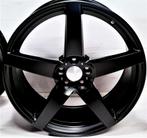 18 inch 5x100 DIM Performance DM055 - Matte Black Velgen, Nieuw, Velg(en), Ophalen of Verzenden, 18 inch