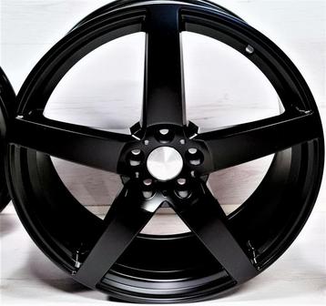 18 inch 5x100 DIM Performance DM055 - Matte Black Velgen