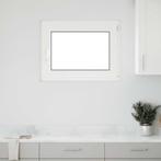 vidaXL Kelderraam RISOR 90x70 cm draai-kiep DIN rechts, Doe-het-zelf en Verbouw, Glas en Ramen, Verzenden, Nieuw