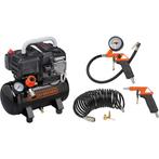 Black+Decker BD195/6-NK Compressor inclusief 6-delige set, Verzenden, Nieuw