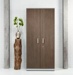 Draaideurkast hout gesloten 200x90x42cm | NL627LL, Verzenden, Nieuw in verpakking, Kast