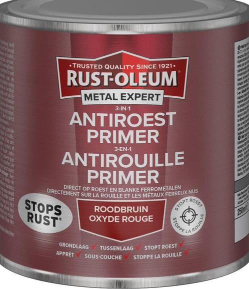 Rust oleum metal expert 3 in 1 anti roest primer 250 ml,, Doe-het-zelf en Verbouw, Verf, Beits en Lak, Nieuw, Verzenden