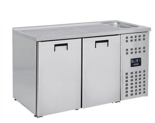 2 Deurs | RVS Bierfust Koeler | Spoelbak Rechts Combisteel, Zakelijke goederen, Horeca | Keukenapparatuur, Verzenden