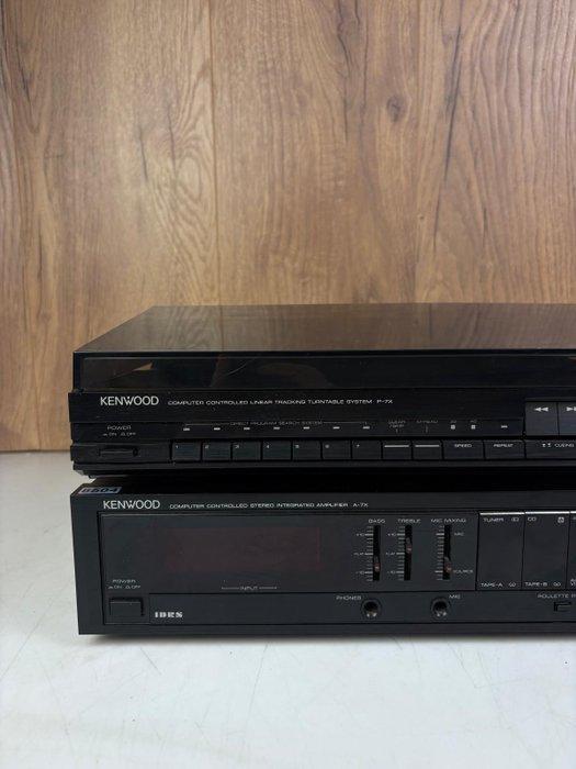 Kenwood - A-7X Integrated Amplifier + P-7X Linear Tracking, Audio, Tv en Foto, Radio's