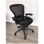 Refurbished Herman Miller Aeron Full Option, Huis en Inrichting, Verzenden, Zwart, Zo goed als nieuw, Bureaustoel