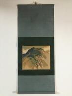 Landscape / Japanese Vintage Hanging Scroll KAKEJIKU / Silk