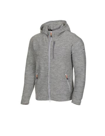 Ivanhoe vest Titus Hoodie voor heren van wol - Grey Marl... beschikbaar voor biedingen