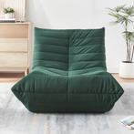 Relaxstoel Kodsø lounge fauteuil 75x90x100 cm groen [en.casa, Huis en Inrichting, Fauteuils, Verzenden, Nieuw