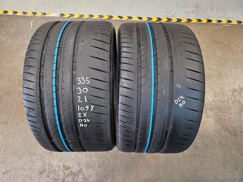 335/30/21 109Y MICHELIN CUP2 NO DOT24 6,5MM PROFIEL, Auto-onderdelen, Banden en Velgen, 21 inch, Erkend duurzaam, Zomerbanden