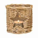rotan windlicht ster 9cm, Verzenden, Nieuw