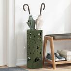 vidaXL Paraplu Standaard Olijfgroen 15.5 x 15.5 x 49 cm, Huis en Inrichting, Woonaccessoires | Paraplubakken, Verzenden, Nieuw
