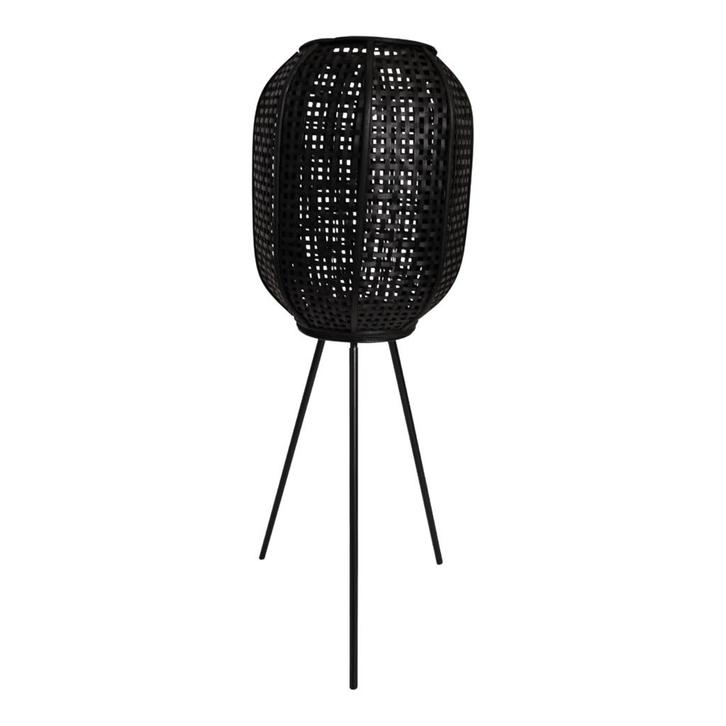 Macy lantaarn op voet ø32x88cm - zwart, Huis en Inrichting, Stoelen, Zwart, Nieuw, Ophalen of Verzenden
