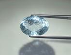 Zonder Minimumprijs - 1 pcs Blauw Aquamarijn - 9.35 ct -, Sieraden, Tassen en Uiterlijk, Edelstenen, Nieuw