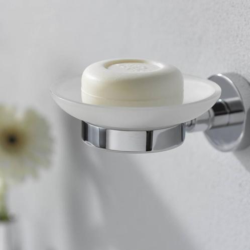 Zeephouder Haceka Kosmos met Glazen Inzet, Doe-het-zelf en Verbouw, Sanitair, Ophalen of Verzenden