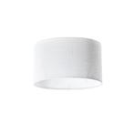 Linnen lampenkap wit ovaal 25/16/15, Huis en Inrichting, Lampen | Lampenkappen, Wit, Nieuw, Modern, Ovaal