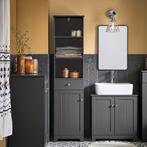 SoBuy Badkamerkast - MDF - Max. 30Kg - 40 x 35 x 161 cm -, Huis en Inrichting, Verzenden, Nieuw