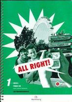 All Right! versie 1 en 2 Methode engels Middelbare school, Ophalen of Verzenden, Zo goed als nieuw, VMBO, Engels