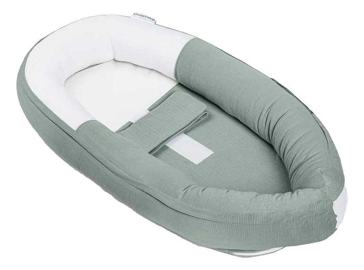 Doomoo Cocoon Tetra Jersey Green Babynest, Kinderen en Baby's, Kinderkamer | Beddengoed, Nieuw, Verzenden
