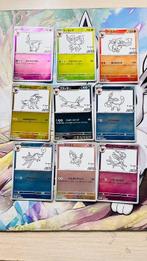Complete Yu Nagaba x Eeveelutions Collection!, Hobby en Vrije tijd, Verzamelkaartspellen | Pokémon, Nieuw