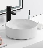 SALE - Venta 37 - Mat wit - Waskom -  -  - Keramiek -  Rond, Ophalen of Verzenden, Nieuw