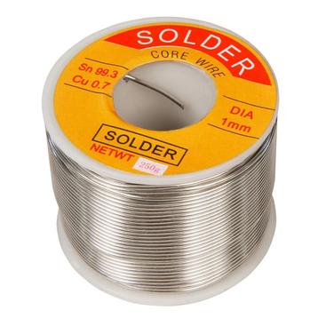 Soldeertin-250gram- Ø1mm-LOODVRIJ- beschikbaar voor biedingen
