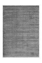 Hoogpolig Vloerkleed | Softtouch | Zilver | 200x290 cm, Verzenden, Nieuw