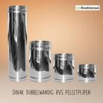 Pelletpijp dubbelwandig DINAK voor lage prijzen, Huis en Inrichting, Kachels, Ophalen of Verzenden, Nieuw, Hout, Vrijstaand