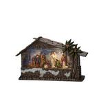 Kerstlantaarn kerststal | Konstsmide | 36.4 x 24.8 x 12.4 cm, Diversen, Kerst, Verzenden, Nieuw