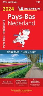 Wegenkaart - Landkaart 715 Nederland 2024 - Michelin, Boeken, Nieuw, Verzenden