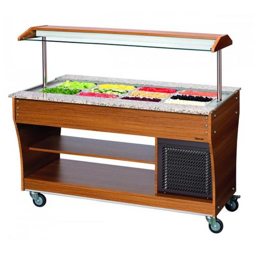 Bartscher Buffetwagen | Koud | Voor 4x 1/1GN Bakken, Zakelijke goederen, Horeca | Keukenapparatuur, Verzenden