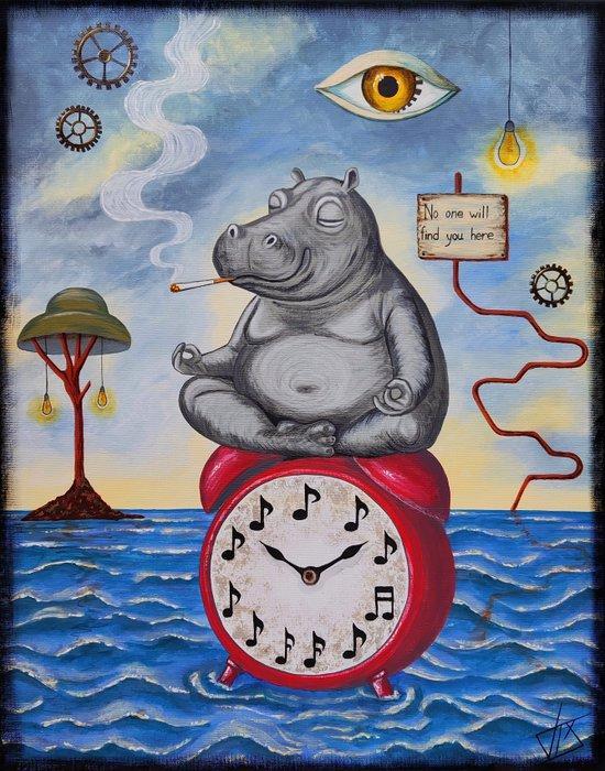 Lana Pokhoday (1987) - Fuera del tiempo, Antiek en Kunst, Kunst | Designobjecten