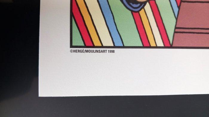 Hergé - Tintin - Kuifje - Lithografie 30 x 21 cm, Boeken, Stripboeken