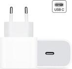 Snellader USB-C  | Power Adapter | Wit, Telecommunicatie, Mobiele telefoons | Telefoon-opladers, Verzenden, Nieuw