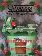 Prettige feestdagen en een gezond en voorspoedig nieuwjaar., Nieuw, Metaaldraaibank, Minder dan 500 mm