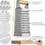 Rasp  - Kaasschaaf - Kaasrasp - Blokrasp - 24,5x10,5 cm -RVS, Verzenden, Zo goed als nieuw