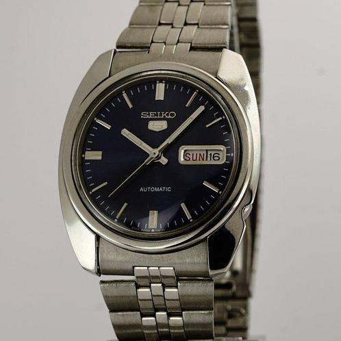 Seiko - Seiko 5 Automatic Day-Date - Zonder Minimumprijs -, Sieraden, Tassen en Uiterlijk, Horloges | Antiek