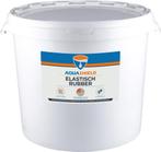 Aquashield Aquashield elastisch rubber 25 kg, zwart, emmer, Verzenden, Nieuw