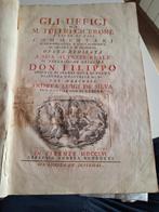 M.Tullio Cicerone - Ufficji di Tullio Cicerone - 1756, Antiek en Kunst, Antiek | Boeken en Bijbels