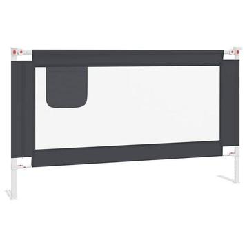Donkergrijs Bedhekje 140cm | OP = OP | Veilig slapen beschikbaar voor biedingen