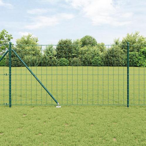 vidaXL Euro Fence met 13 Spike Posts 1.2x25 m Gegalvaniseerd, Tuin en Terras, Schuttingen, Nieuw, IJzer, Verzenden