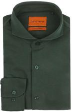 Suitable Sorona Overhemd Donkergroen maat 40 Heren, Kleding | Heren, Overhemden, Verzenden, Nieuw, Suitable