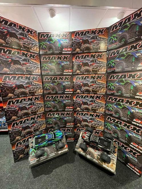30x Traxxas Wide Maxx V2 1/10 4S Brushless Monster Truck RTR, Hobby en Vrije tijd, Modelbouw | Radiografisch | Auto's, Auto offroad