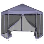 vidaXL Partytent met zijwanden pop-up zeshoekig 3,6x3,1 m, Tuin en Terras, Partytenten, Verzenden, Nieuw