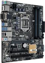 Asus Q170M-C socket 1151, DDR4, Ophalen of Verzenden, Zo goed als nieuw, Micro-ATX